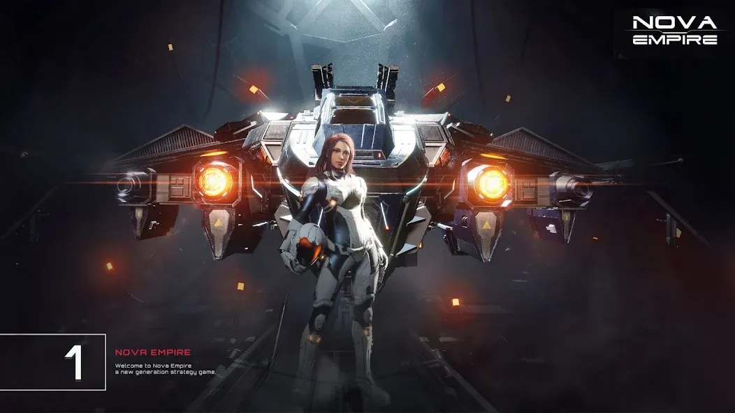 Nova Empire: Space Commander на Андроид — Много денег и ресурсов — скриншот 1