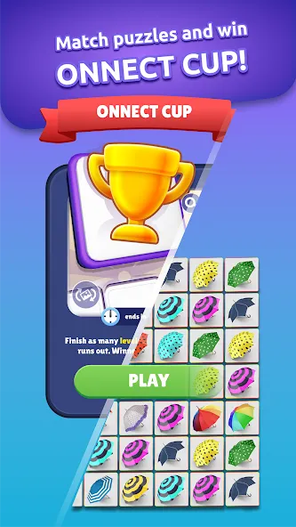 Onnect - Pair Matching Puzzle — Мод: Много денег и без рекламы — скриншот 2 Onnect - Pair Matching Puzzle — Мод: Много денег и без рекламы — скриншот 2