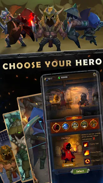 Взломанная Survival Legends: Random Skill на Андроид — Много денег — скриншот 1 Взломанная Survival Legends: Random Skill на Андроид — Много денег — скриншот 1