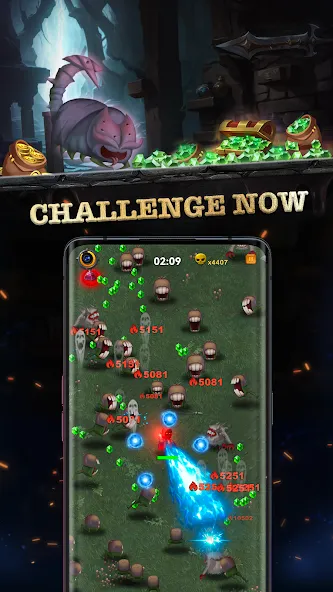 Взломанная Survival Legends: Random Skill на Андроид — Много денег — скриншот 3 Взломанная Survival Legends: Random Skill на Андроид — Много денег — скриншот 3