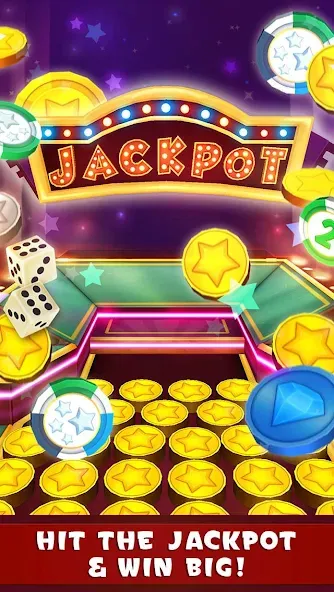 Coin Dozer: Casino — Мод: Много денег — скриншот 4