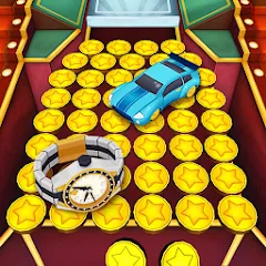 Coin Dozer: Casino — Мод: Много денег