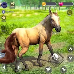 Скачать Virtual Wild Horse Family Sim — Последняя версия (Много денег)