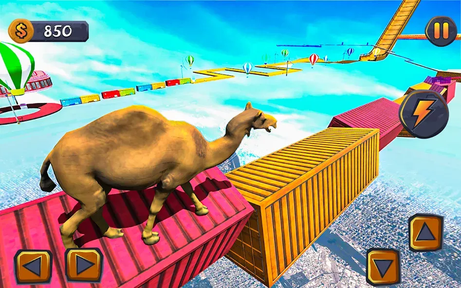Epic Cow Ramp Rush Run — Мод: Много денег — скриншот 5