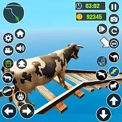Epic Cow Ramp Rush Run — Мод: Много денег