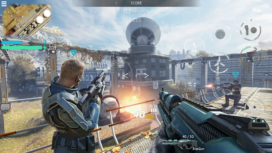 Infinity Ops: Cyberpunk FPS MOD APK на Android — Много денег — скриншот 5