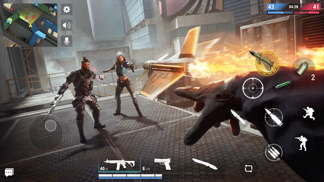 Скачать Modern Strike Online: PvP FPS (Мод: Много денег и патронов) на Андроид — скриншот 3