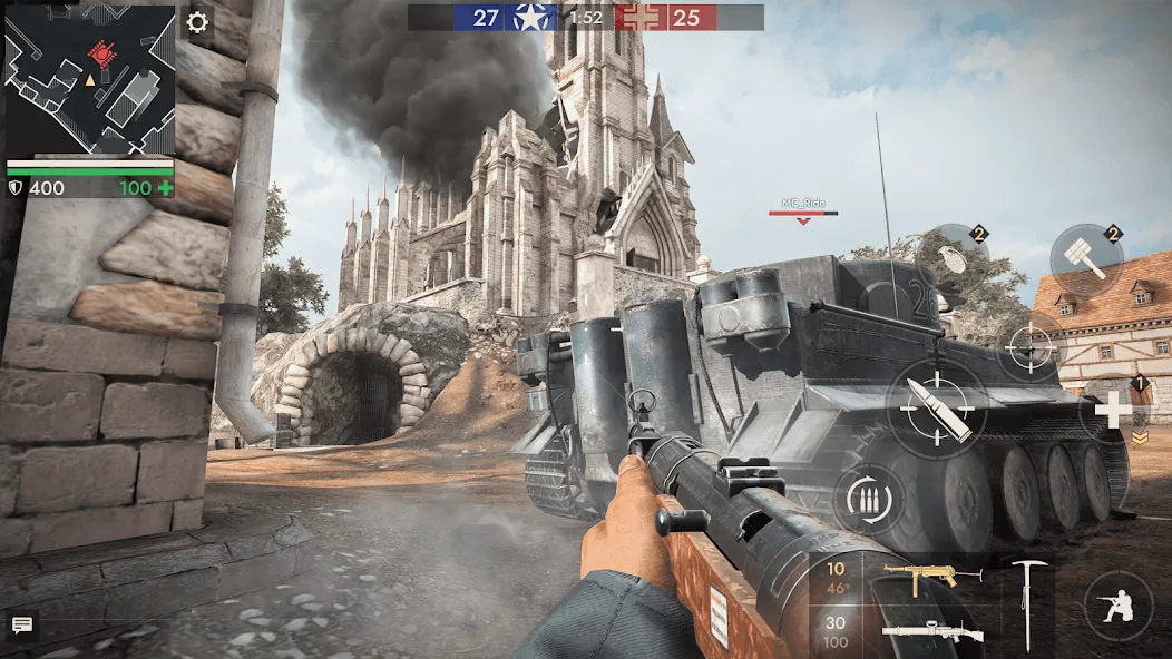 World War Heroes — WW2 PvP FPS — Взломанная версия (Много патронов) — скриншот 4 World War Heroes — WW2 PvP FPS — Взломанная версия (Много патронов) — скриншот 4