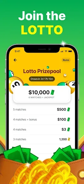 Скачать GAMEE Prizes: Win real money на Андроид — Много денег — скриншот 5