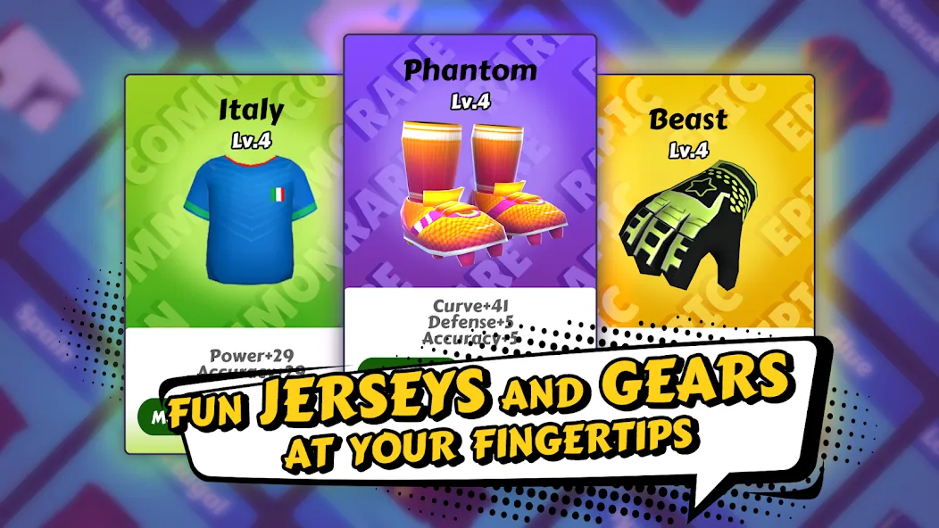 Взломанная Perfect Kick 2 - Online Soccer на Андроид — Много денег и бесконечная энергия — скриншот 5