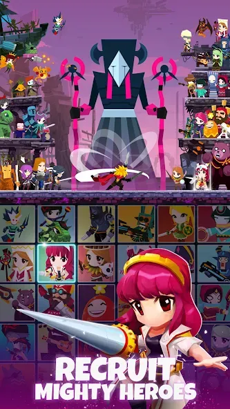 Скачать Tap Titans 2: Clicker Idle RPG на Андроид — Много денег и алмазов — скриншот 5