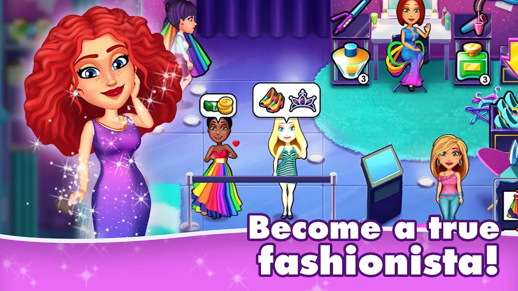 Fabulous 5: Fashion & Dress-up Mod APK Много денег — Скачать на Андроид — скриншот 3