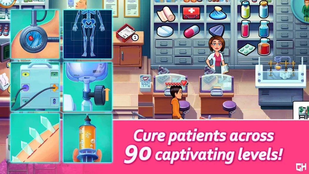 Скачать взломанную Heart's Medicine: Time to Heal — Много денег и алмазов — скриншот 2 Скачать взломанную Heart's Medicine: Time to Heal — Много денег и алмазов — скриншот 2