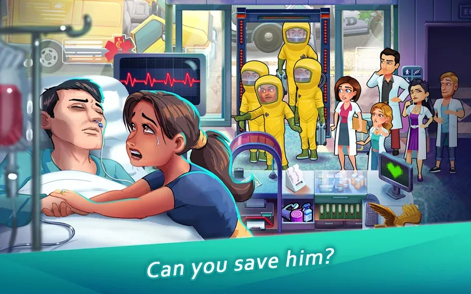 Heart's Medicine - Doctor Game Mod APK Много денег и алмазов — Скачать на Андроид — скриншот 1