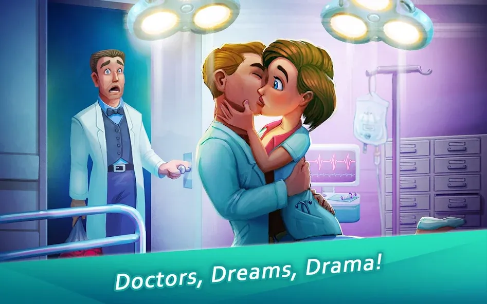 Heart's Medicine - Doctor Game Mod APK Много денег и алмазов — Скачать на Андроид — скриншот 2