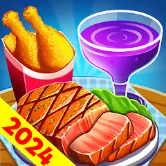 Скачать My Cafe Shop : Cooking Games (Мод: Много денег и алмазов) на Андроид