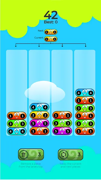 Скачать 3D Number Block Puzzle Game на Андроид — Много денег и без рекламы — скриншот 2