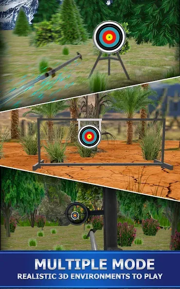 Archery Shoot MOD APK на Android — Много денег — скриншот 1