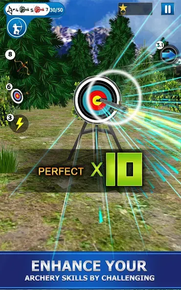 Archery Shoot MOD APK на Android — Много денег — скриншот 2