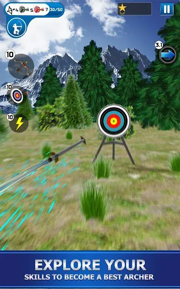 Archery Shoot MOD APK на Android — Много денег — скриншот 5