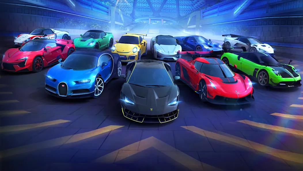 Asphalt 8 - Car Racing Game (Мод Много денег и алмазов) — скриншот 3
