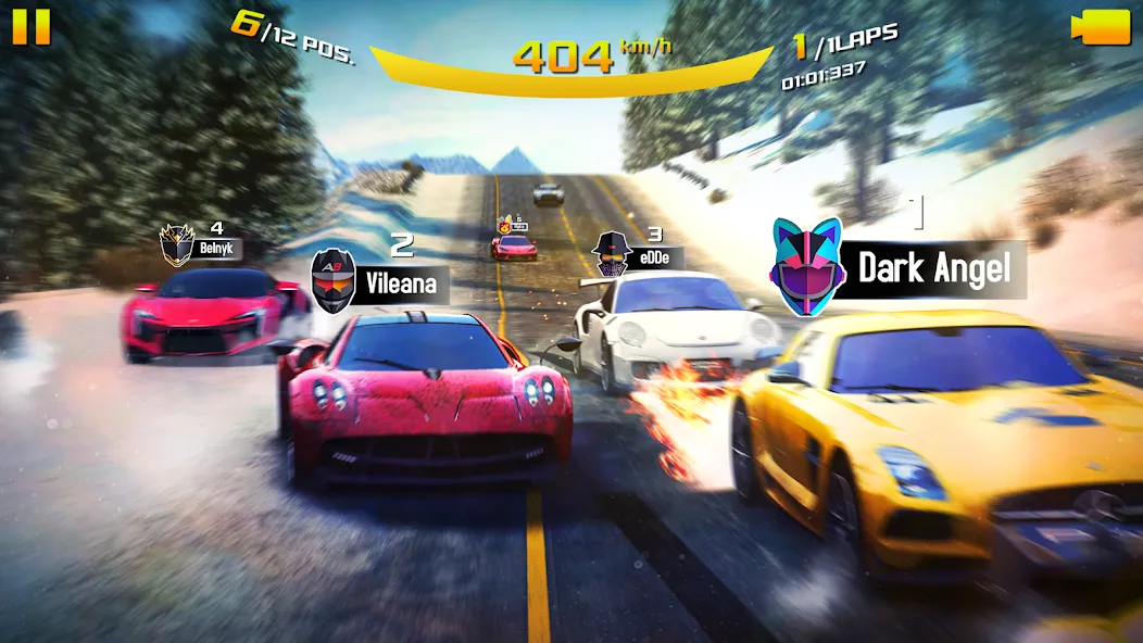 Asphalt 8 - Car Racing Game (Мод Много денег и алмазов) — скриншот 5
