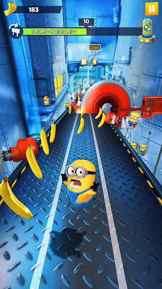 Minion Rush: Running Game MOD APK — Много денег и алмазов — скриншот 1 Minion Rush: Running Game MOD APK — Много денег и алмазов — скриншот 1