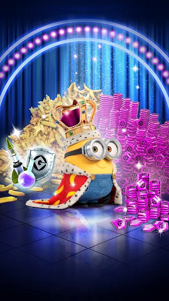 Minion Rush: Running Game MOD APK — Много денег и алмазов — скриншот 5