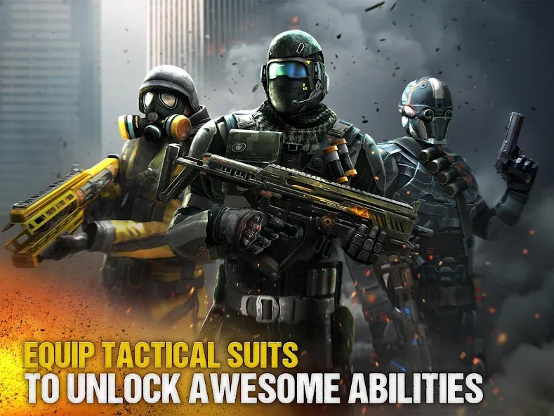 Modern Combat 5: mobile FPS на Андроид — Много денег и бессмертие — скриншот 2