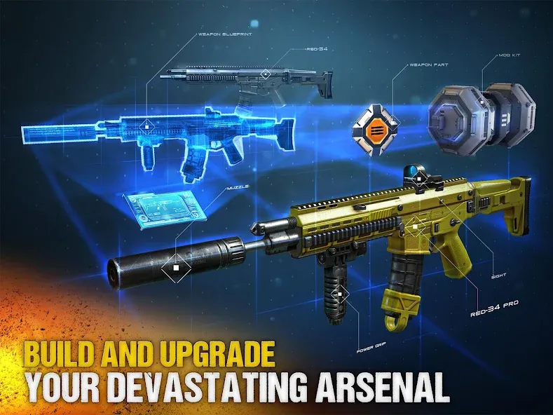 Modern Combat 5: mobile FPS на Андроид — Много денег и бессмертие — скриншот 4