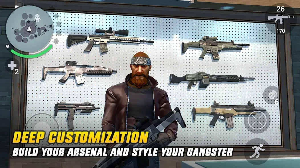 Gangstar New Orleans MOD APK на Android — Взлом на много денег и патронов — скриншот 1 Gangstar New Orleans MOD APK на Android — Взлом на много денег и патронов — скриншот 1