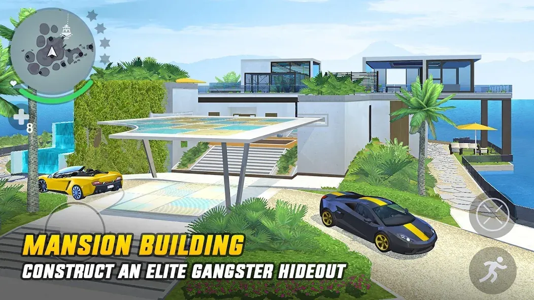 Gangstar New Orleans MOD APK на Android — Взлом на много денег и патронов — скриншот 5