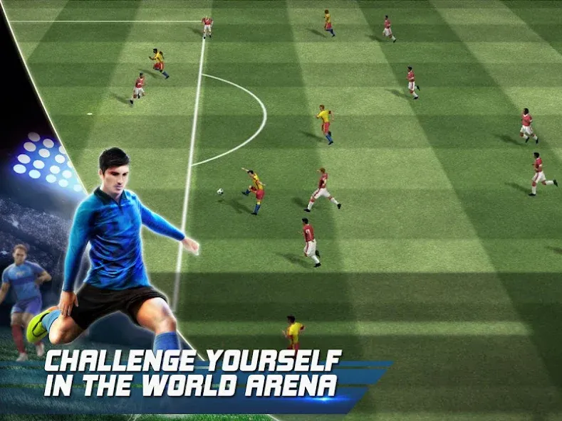 Real Football MOD APK — Много денег — скриншот 4