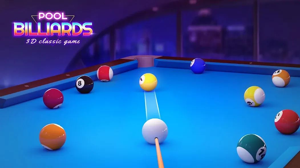 Pool Billiards 3D:Bida بیلیارد (Мод Много денег) — скриншот 1
