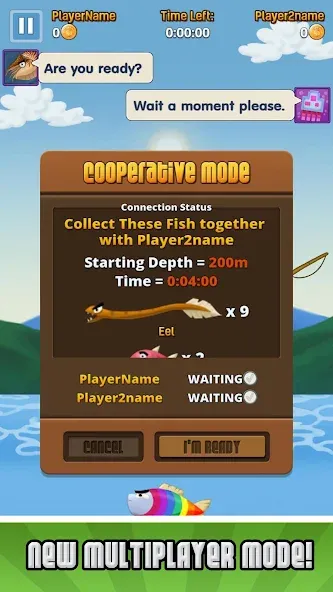 Ninja Fishing MOD — Много денег и без рекламы на Андроид — скриншот 2