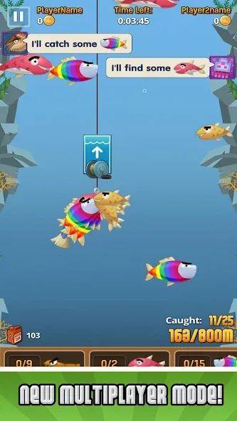 Ninja Fishing MOD — Много денег и без рекламы на Андроид — скриншот 3