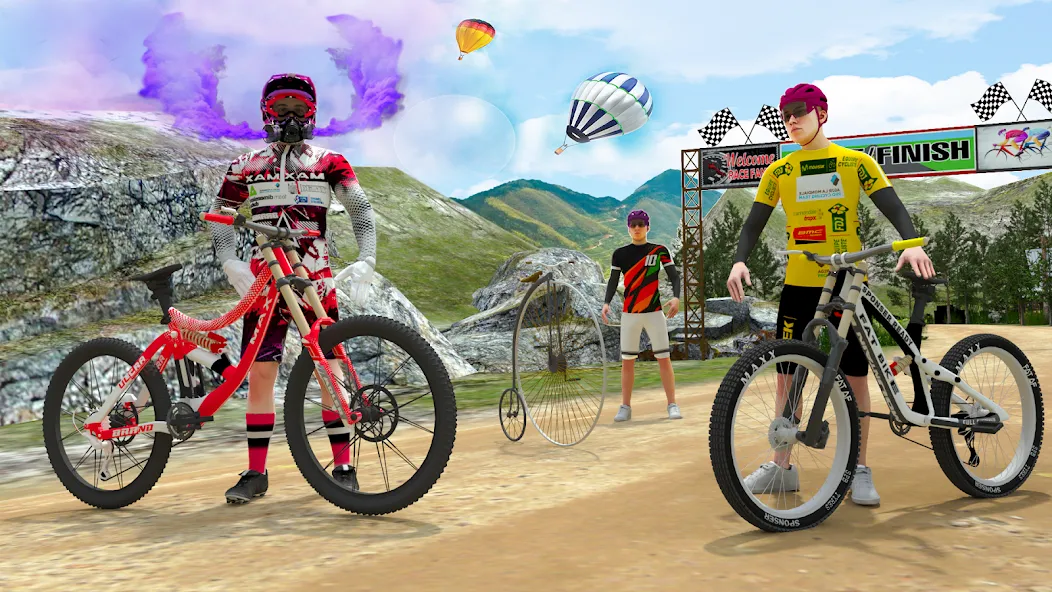 Скачать BMX Rider: Cycle Race Game — Последняя версия (Много денег) — скриншот 4 Скачать BMX Rider: Cycle Race Game — Последняя версия (Много денег) — скриншот 4