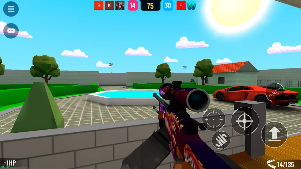 Скачать BLOCKFIELD — 5v5 PvP Shooter — Последняя версия (Много денег) — скриншот 2