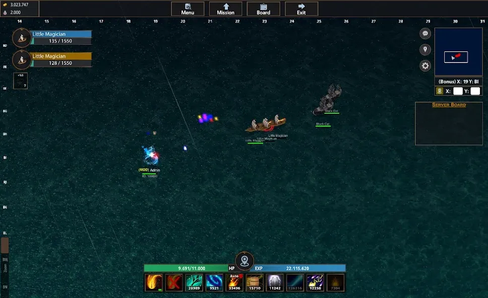 Скачать Battle of Sea: Pirate Fight MOD APK — Много денег и золота — скриншот 2