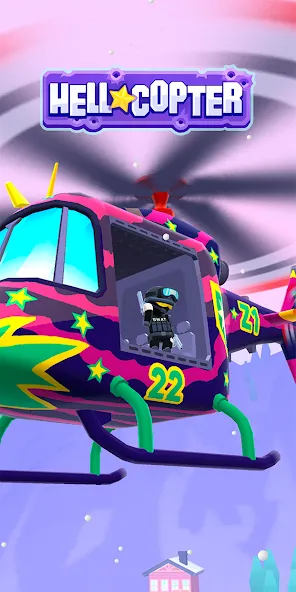 Скачать HellCopter (Мод: Много денег) на Андроид — скриншот 1