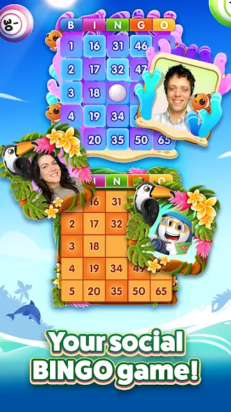 Взлом GamePoint Bingo - Bingo games — Много денег — скриншот 1
