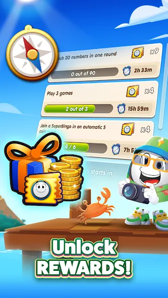 Взлом GamePoint Bingo - Bingo games — Много денег — скриншот 4