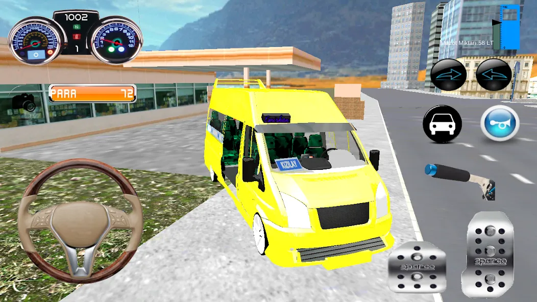 Minibüs Şoförü MOD APK на Android — Много денег — скриншот 4