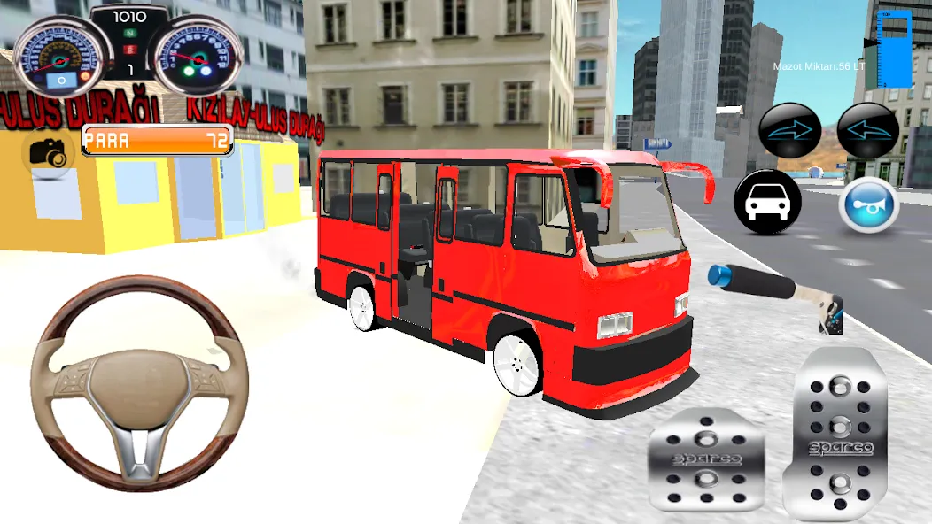 Minibüs Şoförü MOD APK на Android — Много денег — скриншот 5