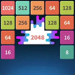 1M - Merge Number Block Puzzle на Андроид — Мод Много денег