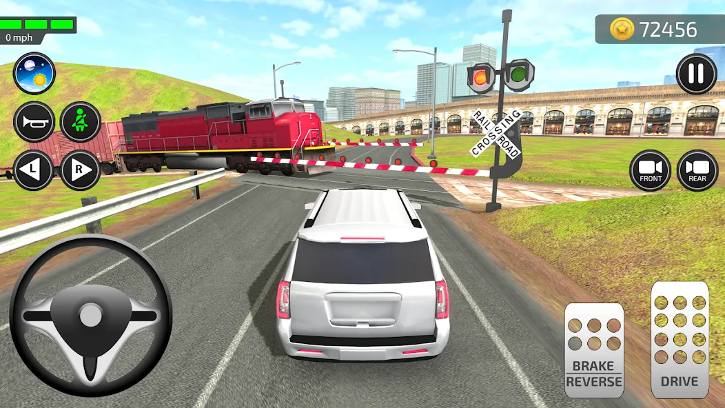 Driving Academy Car Simulator MOD APK — Много денег — скриншот 1 Driving Academy Car Simulator MOD APK — Много денег — скриншот 1