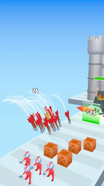 Взлом Flippy Arrow — Много денег — скриншот 1