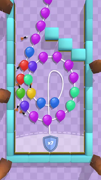 Balloon Fever на Андроид — Мод Бесконечные деньги и ходы — скриншот 1
