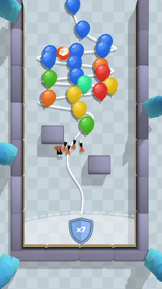 Balloon Fever на Андроид — Мод Бесконечные деньги и ходы — скриншот 2