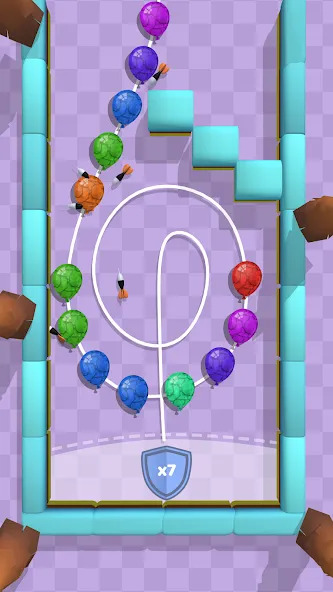 Balloon Fever на Андроид — Мод Бесконечные деньги и ходы — скриншот 5